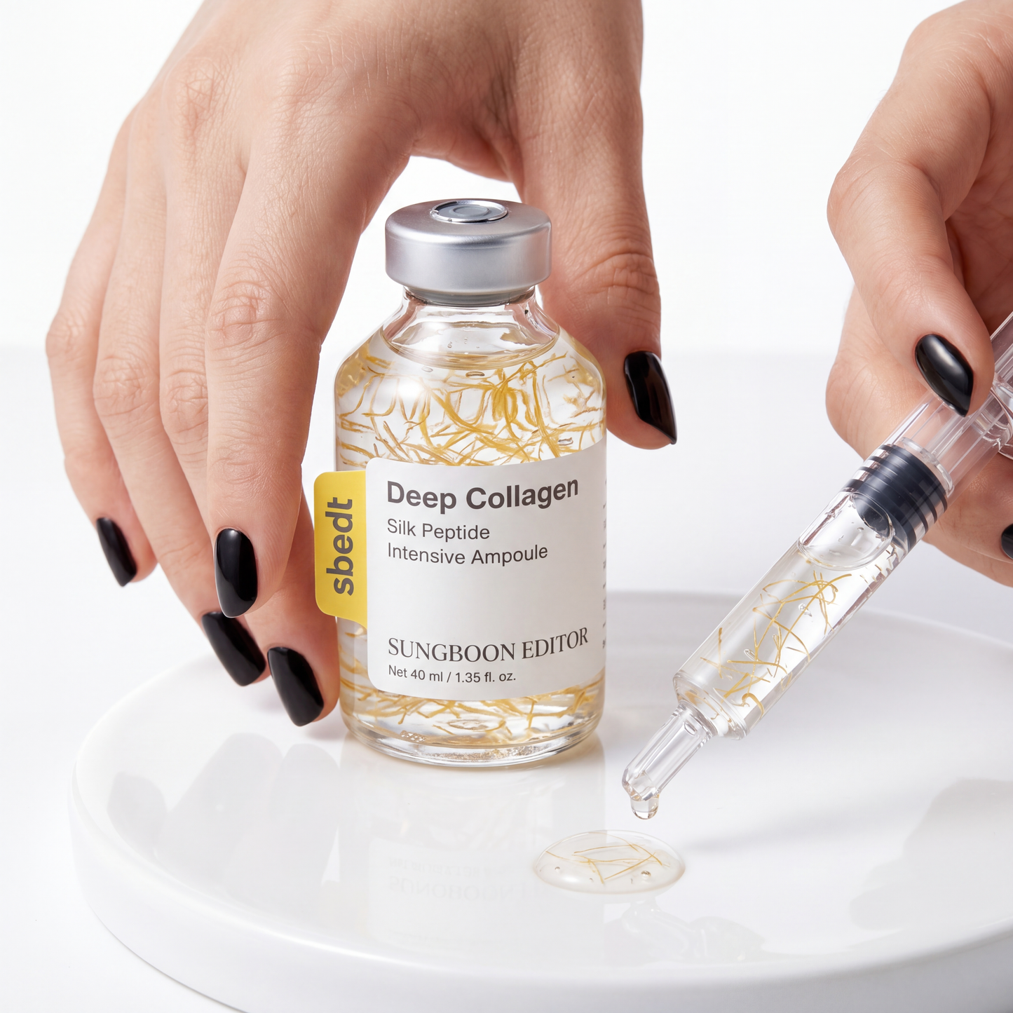 Deep Collagen Silk Peptide Ampoule — Korean Facelift in a Syringe for Visibly Younger Skin