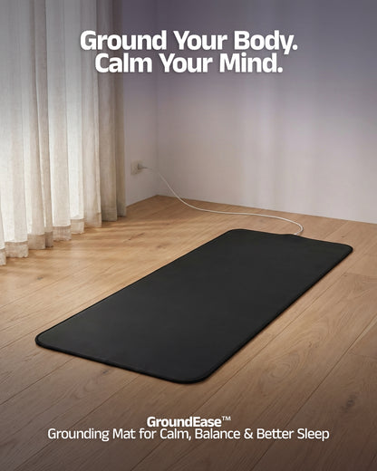 GroundEase™ Grounding Mat for Calm, Balance & Better Sleep