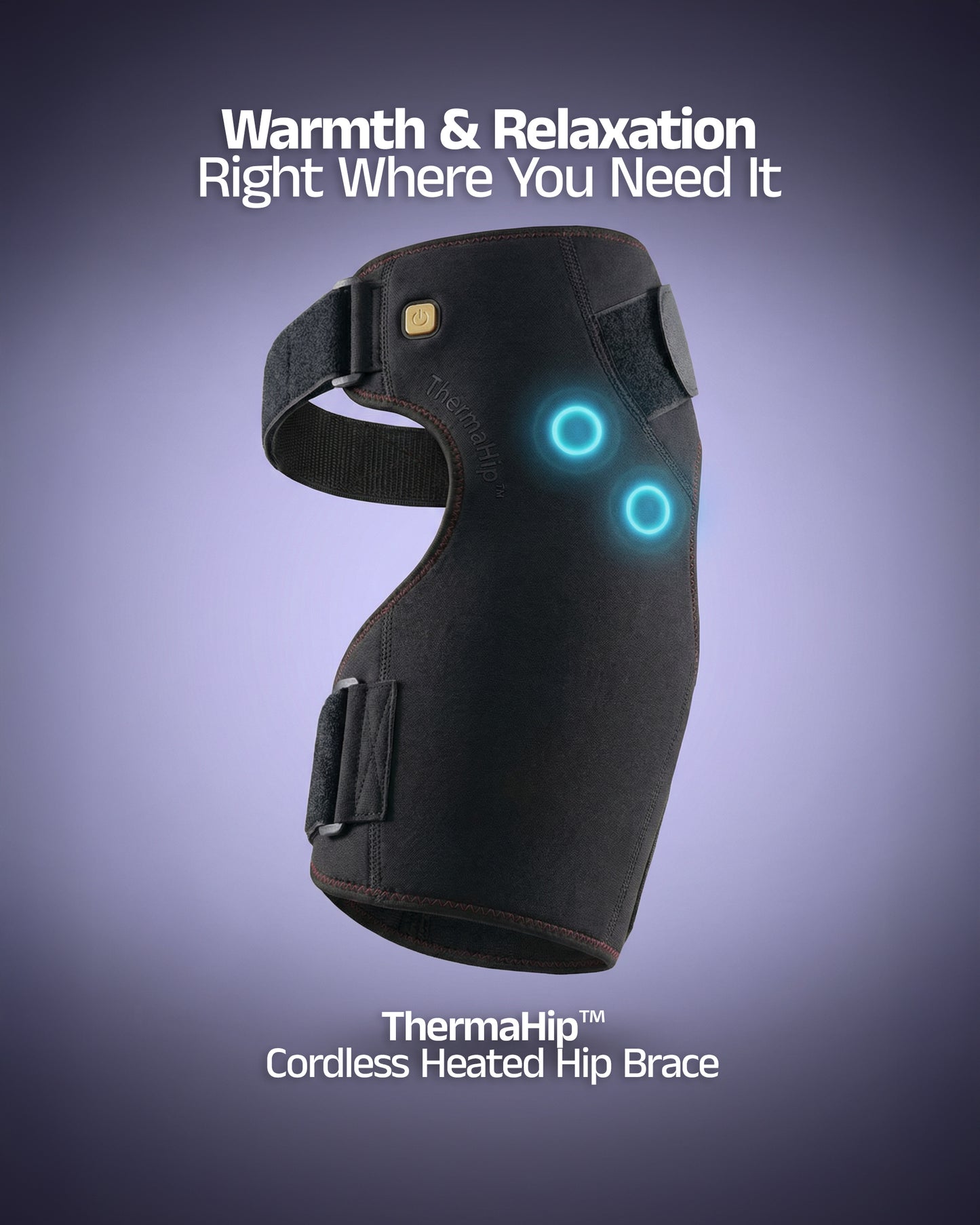 ThermaHip™ - Cordless Heated Hip Brace