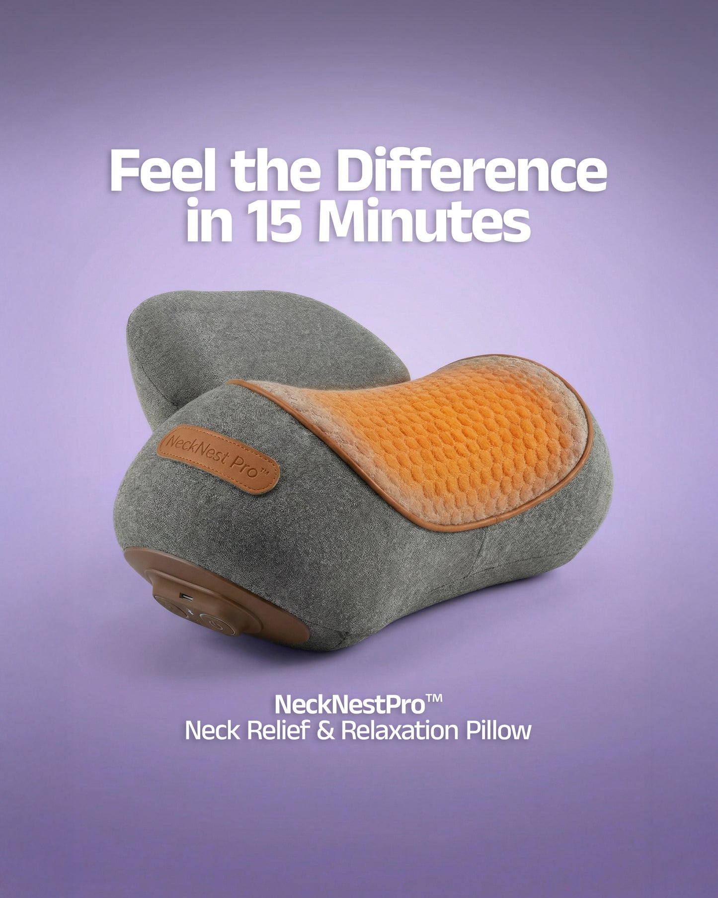 NeckNest Pro™ - Deep Relief Neck Traction & Massage Device