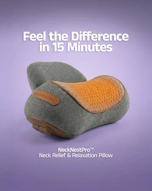 NeckNest Pro™ - Deep Relief Neck Traction & Massage Device