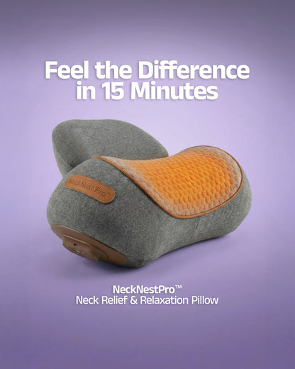 NeckNest Pro™ - Deep Relief Neck Traction & Massage Device