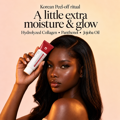 Real Collagen Fit — The Korean Peel-Off Mask for Glass-Skin Glow