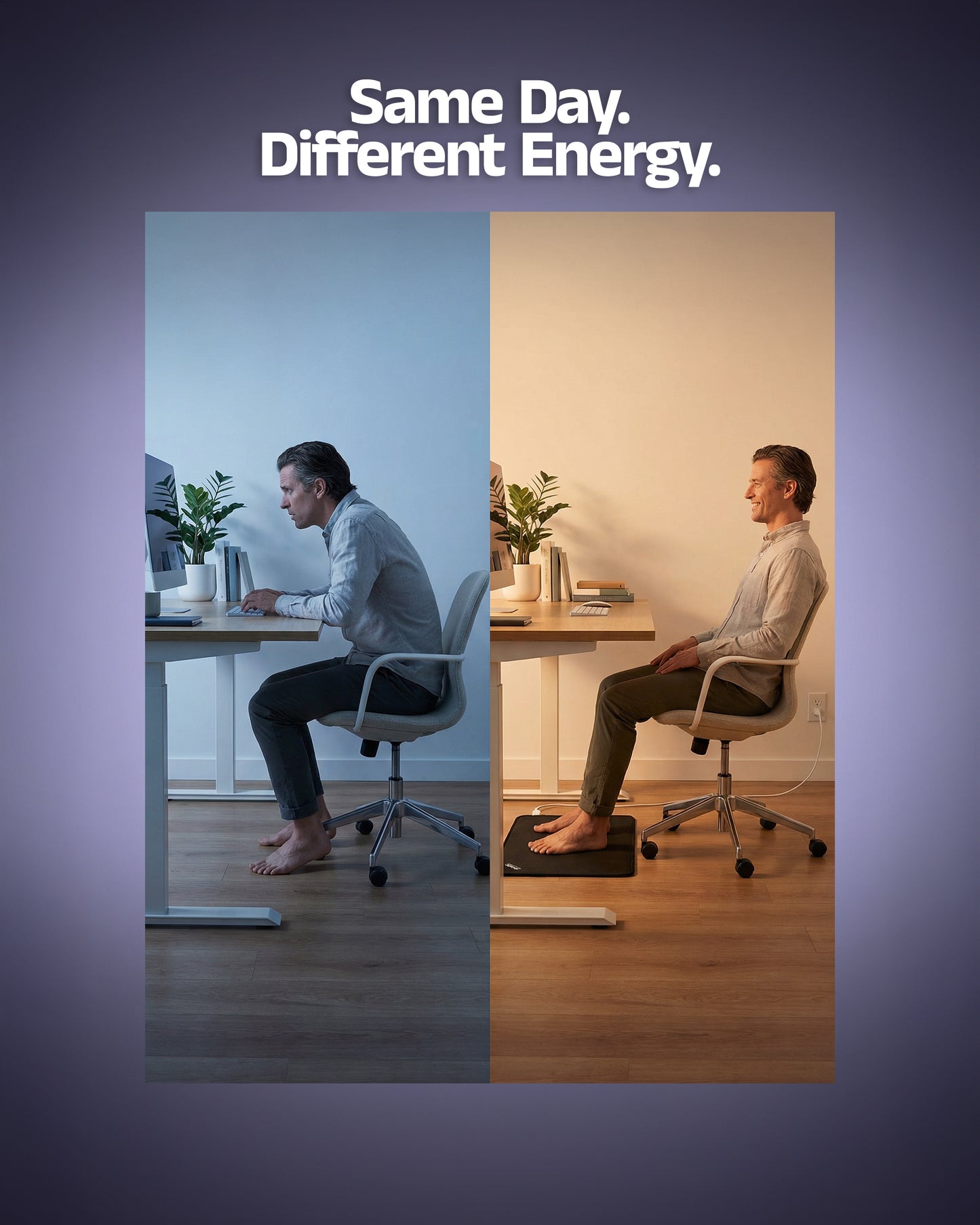 GroundEase™ Grounding Mat for Calm, Balance & Better Sleep