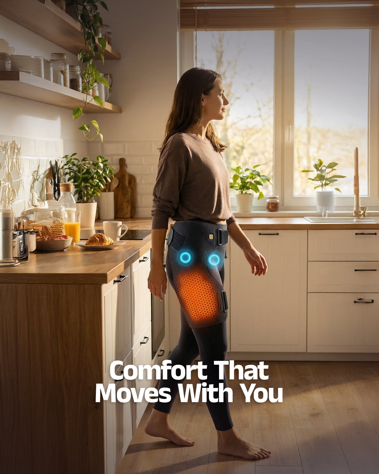 ThermaHip™ - Cordless Heated Hip Brace