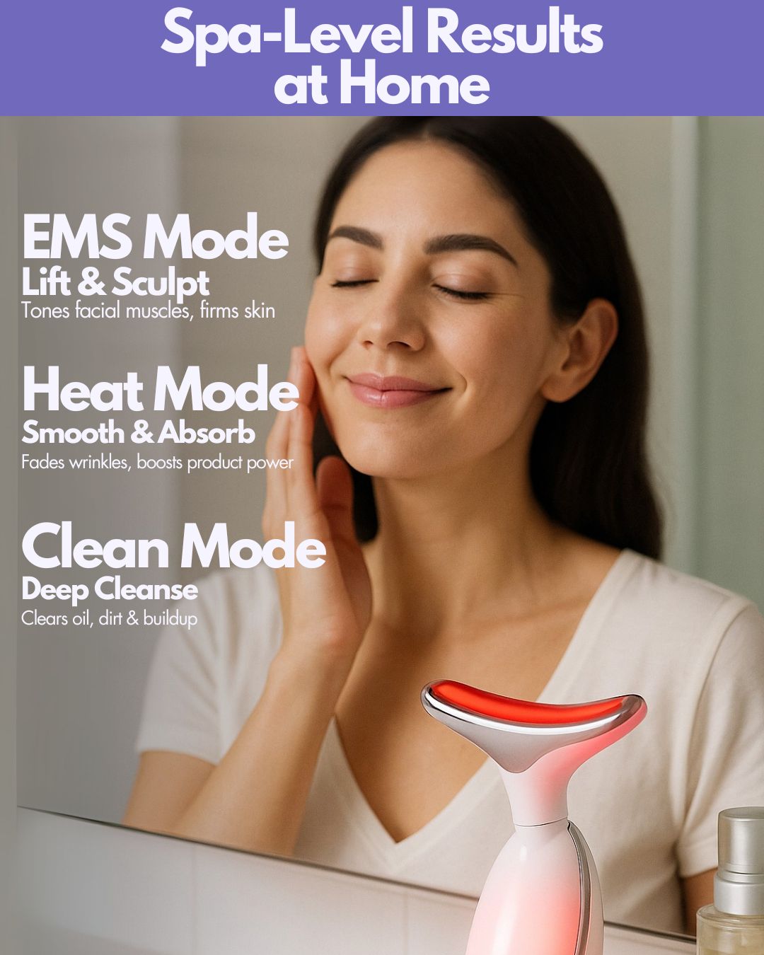 Evaura™ 7-in-1 LED Facial Sculptor