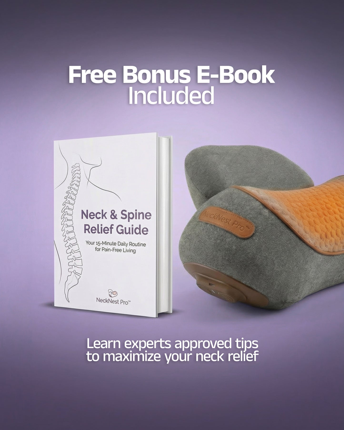 NeckNest Pro™ - Deep Relief Neck Traction & Massage Device
