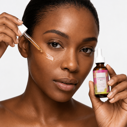 Cyperus Root Hair Inhibitor Oil — Slow Regrowth. Smoother Skin. Naturally.