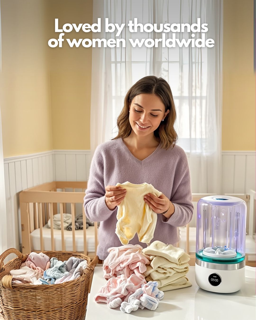 FreshSpin™ – Keep Your Intimates & Baby Clothes Fresh & Hygienic