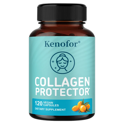 Collagen Capsules - Supports Healthy Cell Growth, for Skin Health, Antioxidant, Anti-aging, Reduce Wrinkles - Vegan Supplement