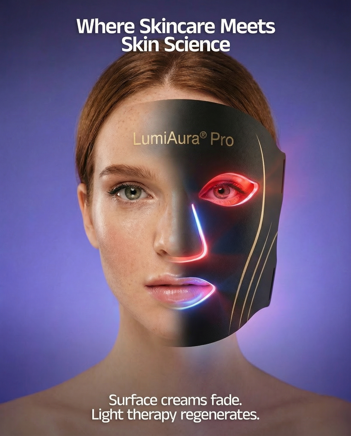 LumiAura® Pro LED Skin Renewal Mask