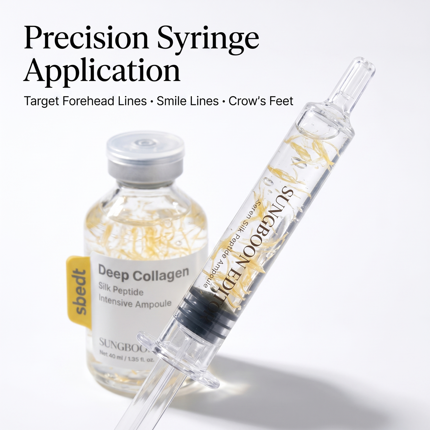 Deep Collagen Silk Peptide Ampoule — Korean Facelift in a Syringe for Visibly Younger Skin